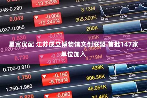 星富优配 江苏成立博物馆文创联盟 首批147家单位加入